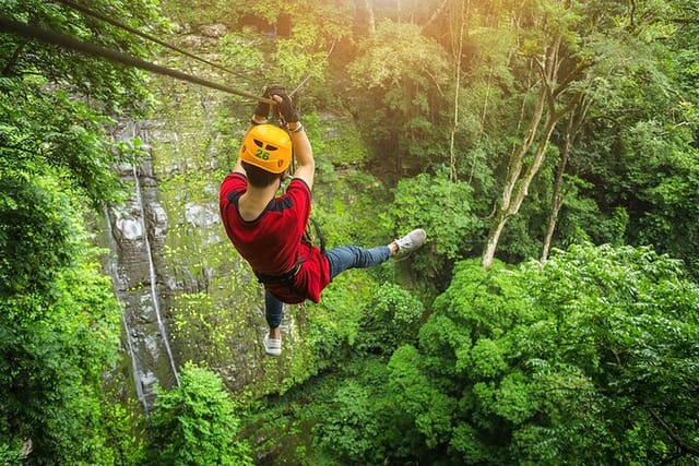 Combo Tour: Extreme Zipline + Thermal Spa in Arenal - Photo 1 of 19